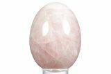 Polished Rose Quartz Egg - South Dakota #356262-1